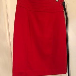 Red skirt with belt included